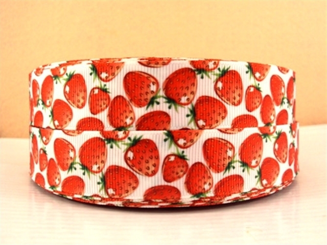 5/8" 16mm heat transfer printed grosgrain ribbon