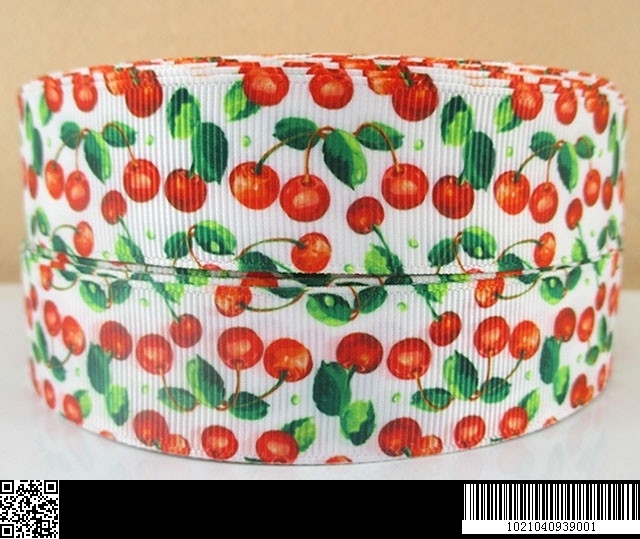 5/8" 16mm heat transfer printed grosgrain ribbon